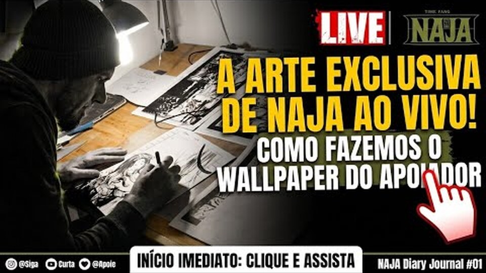 Capa do primeiro vídeo sobre NAJA