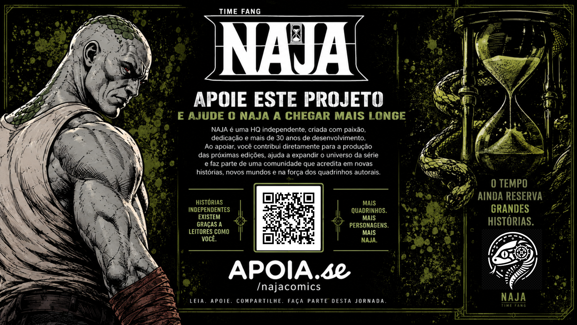 Support NAJA through its monthly campaign on APOIA.se.